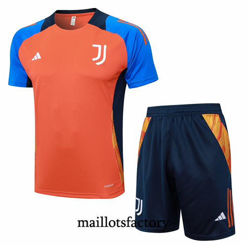 Grossiste Maillot du Juventus + Shorts 2024/25 Orange