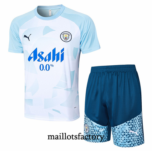 Achat Maillot du Manchester City + Shorts 2024/25 Bleu