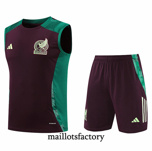 Achetez Maillot du Mexique Debardeur 2024/25 Brun