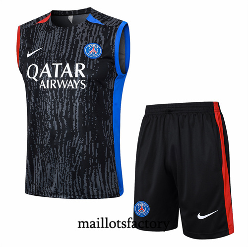 Grossiste Maillot du PSG Debardeur 2024/25 Noir