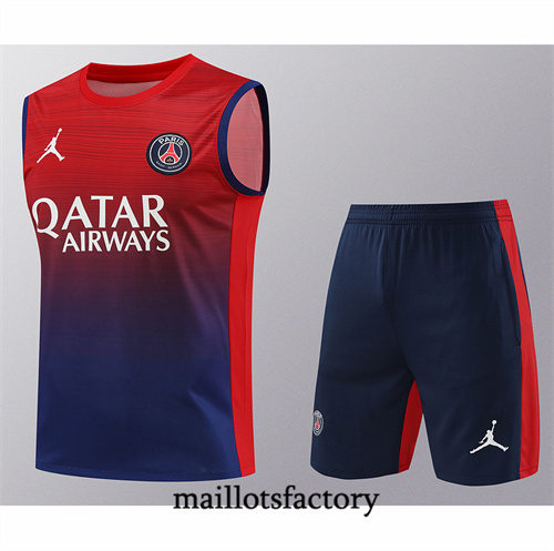 Grossiste Maillot du PSG Debardeur 2024/25 Rouge