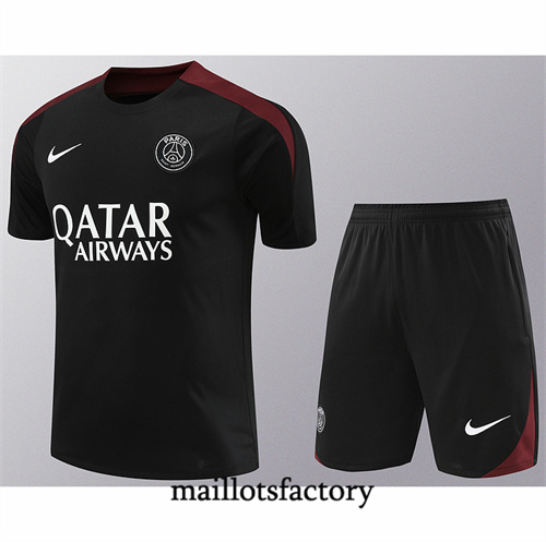 Soldes Maillot du PSG + Shorts 2024/25 Noir