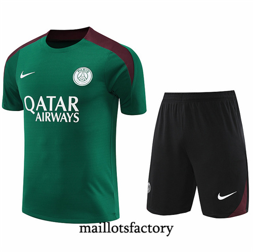 Achetez Maillot du PSG + Shorts 2024/25 Vert