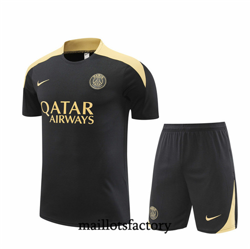 Site Maillot du PSG + Shorts 2024/25 Noir