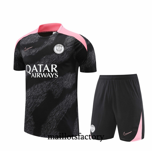 Achetez Maillot du PSG Enfant + Shorts 2024/25 Noir