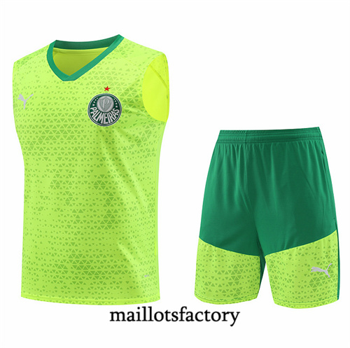 Grossiste Maillot du Palmeiras Debardeur 2024/25 Jaune