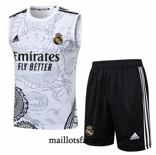 Achetez Maillot du Real Madrid Debardeur 2024/25 Blanc