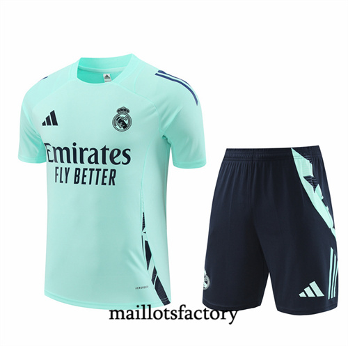 Grossiste Maillot du Real Madrid + Shorts 2024/25 bleu ciel