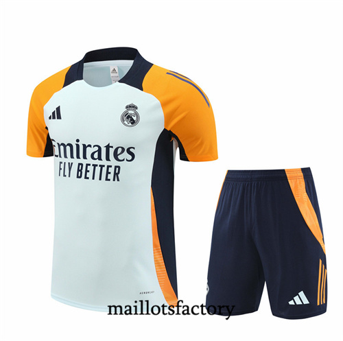 Achat Maillot du Real Madrid Enfant + Shorts 2024/25 Blanc