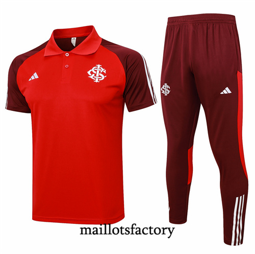 Soldes Maillot du SC Internacional polo 2024/25 Rouge