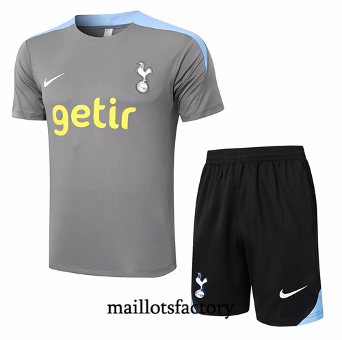 Site Maillot du Tottenham Hotspur + Shorts 2024/25 Gris