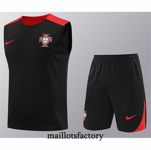 Achat Maillot du portugal Debardeur 2024/25 Noir