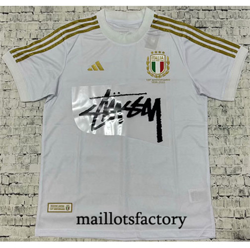 Grossiste Maillot du Italie 2024/25 Édition spéciale Blanc