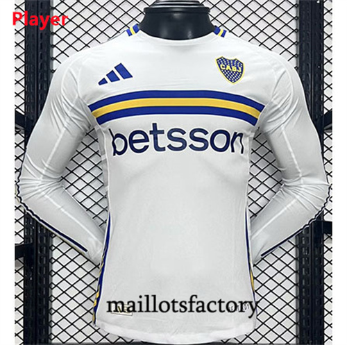 Grossiste Maillot du Player Boca Juniors 2024/25 Exterieur Manche Longue