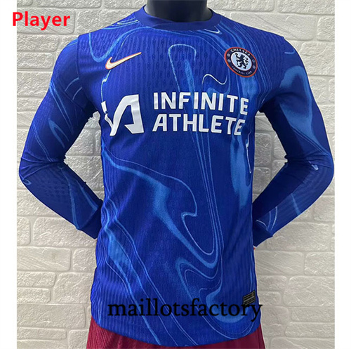 Soldes Maillot du Player Chelsea 2024/25 Domicile Manche Longue