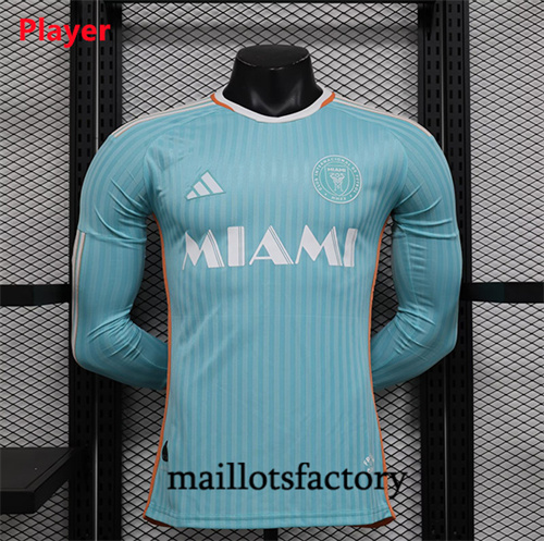 Soldes Maillot du Player Inter Miami 2024/25 Third Manche Longue