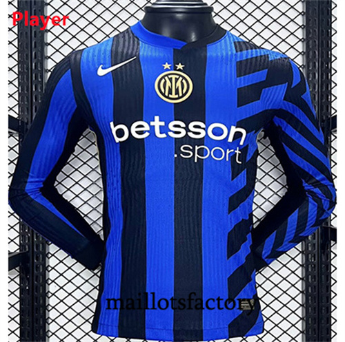 Achat Maillot du Player Inter Milan 2024/25 Domicile Manche Longue