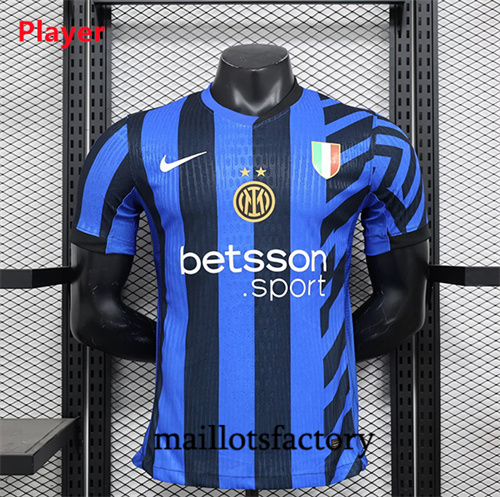 Grossiste Maillot du Player Inter Milan 2024/25 Domicile