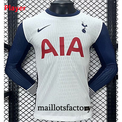 Site Maillot du Player Tottenham Hotspur 2024/25 Domicile Manche Longue