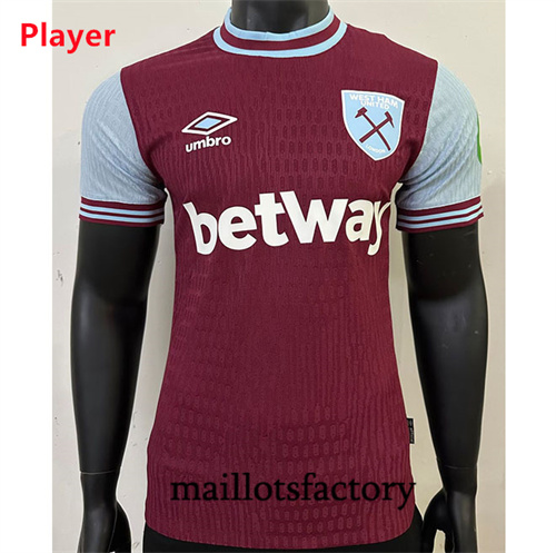 Grossiste Maillot du Player West Ham United 2024/25 Domicile