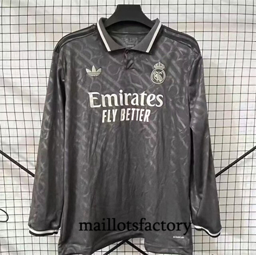 Site Maillot du Real Madrid 2024/25 Third Manche Longue