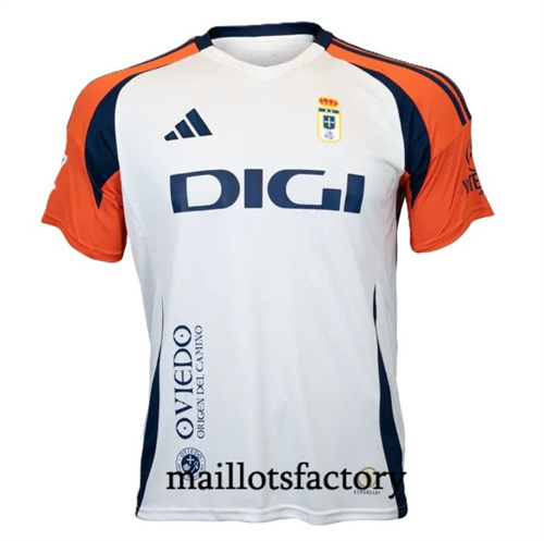 Site Maillot du Real Oviedo 2024/25 Exterieur