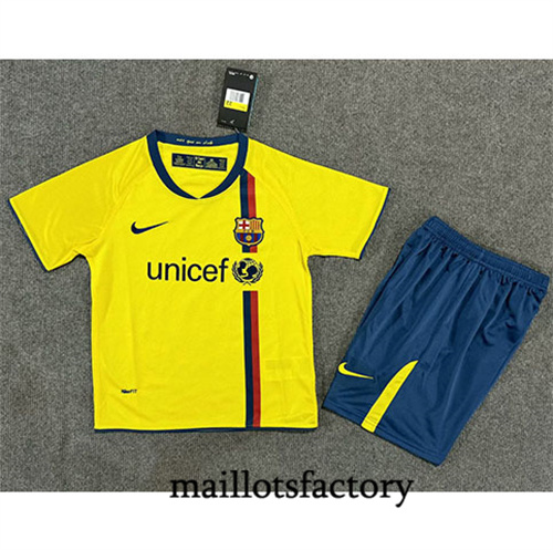 Grossiste Maillot du Retro Barcelone Enfant 2008-09 Exterieur