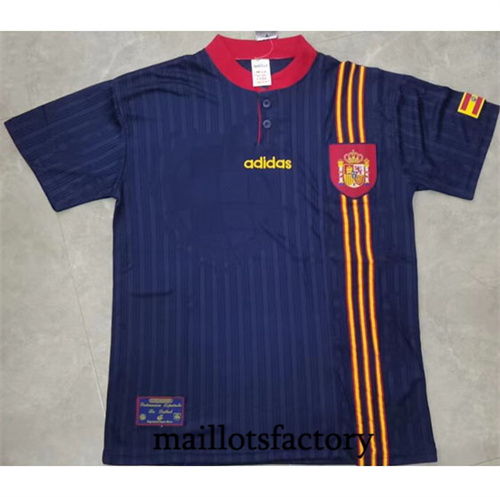 Site Maillot du Retro Espagne Maillot Bleu