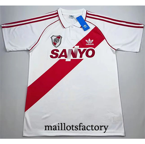 Soldes Maillot du Retro River Plate 1992-94 Domicile