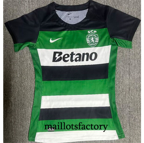 Achetez Maillot du Sporting CP Femme 2024/25 Domicile