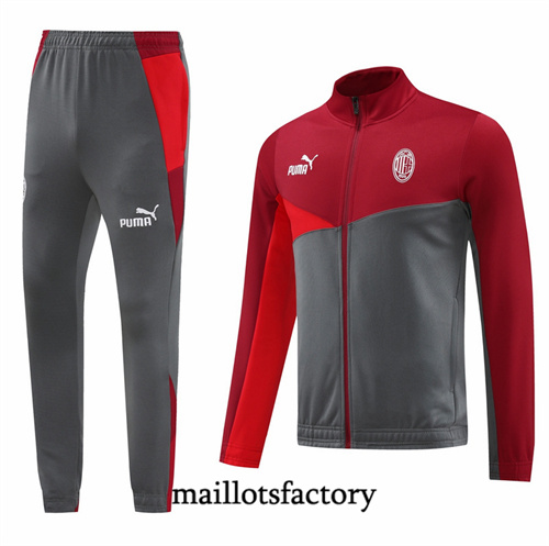 Achat Veste Survetement AC Milan 2024/25 Rouge