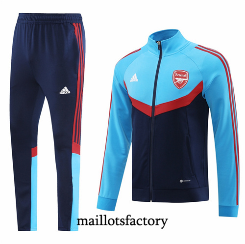 Achat Veste Survetement Arsenal 2024/25 Bleu