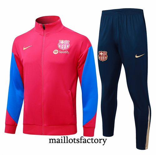 Achat Veste Survetement Barcelone 2024/25 Rose