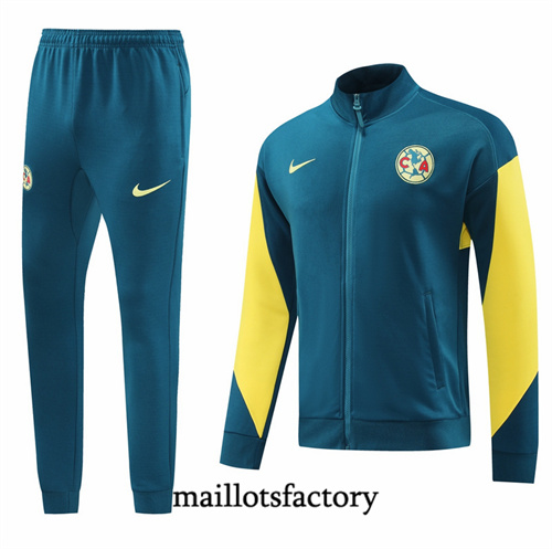 Grossiste Veste Survetement CF América 2024/25 bleu ciel