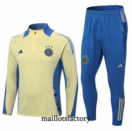 Achat Survetement Enfant AFC Ajax 2024/25 Jaune