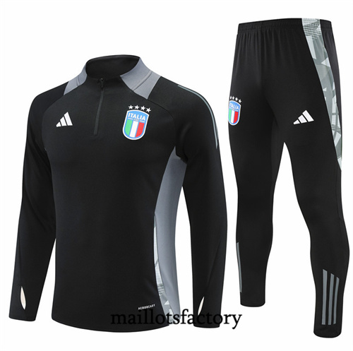 Achat Survetement Enfant Italie 2024/25 Noir