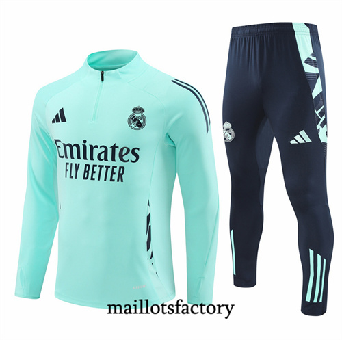 Grossiste Survetement Enfant Real Madrid 2024/25 bleu ciel