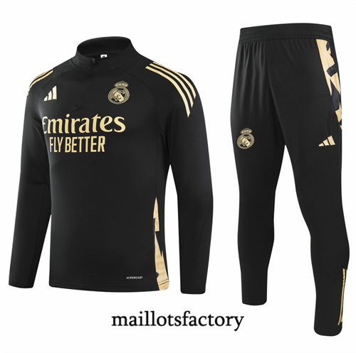 Site Survetement Enfant Real Madrid 2024/25 Noir