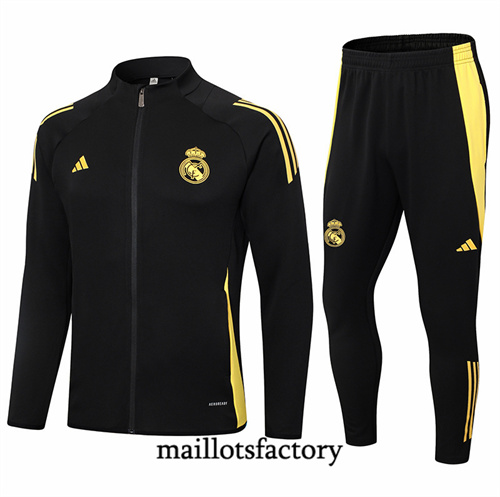 Site Veste Survetement Real Madrid 2024/25 Noir