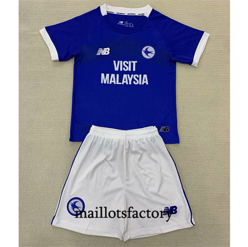 Nouveau Maillot du Cardiff City Enfant 2024/25 Domicile