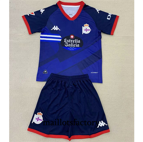 Site Maillot du Deportivo Enfant 2024/25 Exterieur