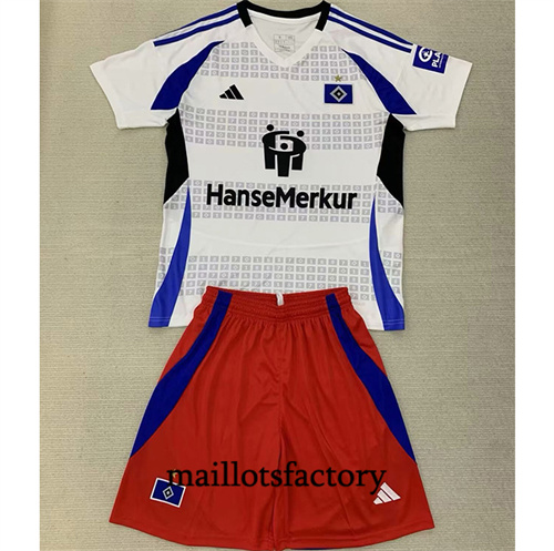 Grossiste Maillot du Hamburger SV Enfant 2024/25 Domicile