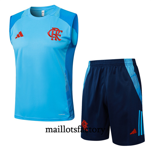 Site Maillot du Flamengo Debardeur 2024/25 bleu clair