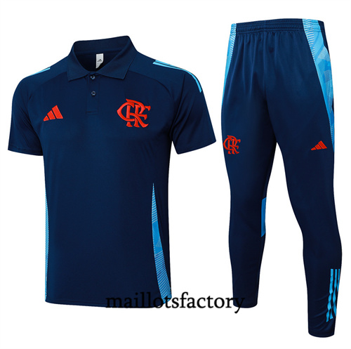 Site Maillot du Flamengo polo 2024/25 bleu royal