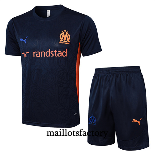 Site Maillot du Marseille + Shorts 2024/25 bleu marine