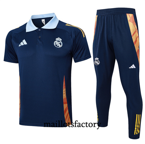 Nouveau Maillot du Real Madrid polo 2024/25 bleu royal