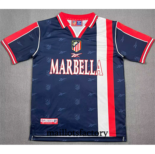 Soldes Maillot du Retro Atletico Madrid 1998-99 Exterieur