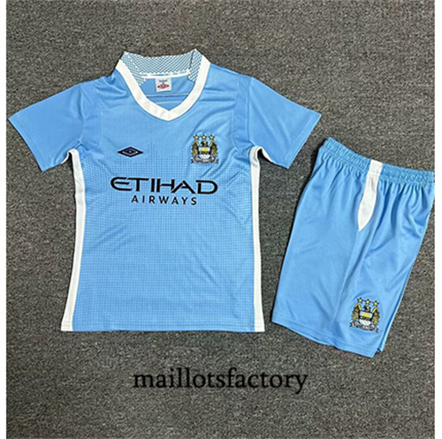 Site Maillot du Retro Manchester City Enfant 2011-12 Domicile