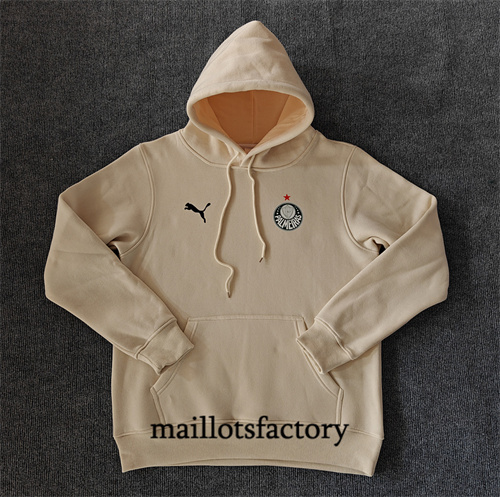 Nouveau Veste Sweat A Capuche Palmeiras 2024/25 jaune