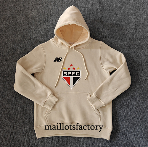 Achat Veste Sweat A Capuche Sao Paulo 2024/25 jaune